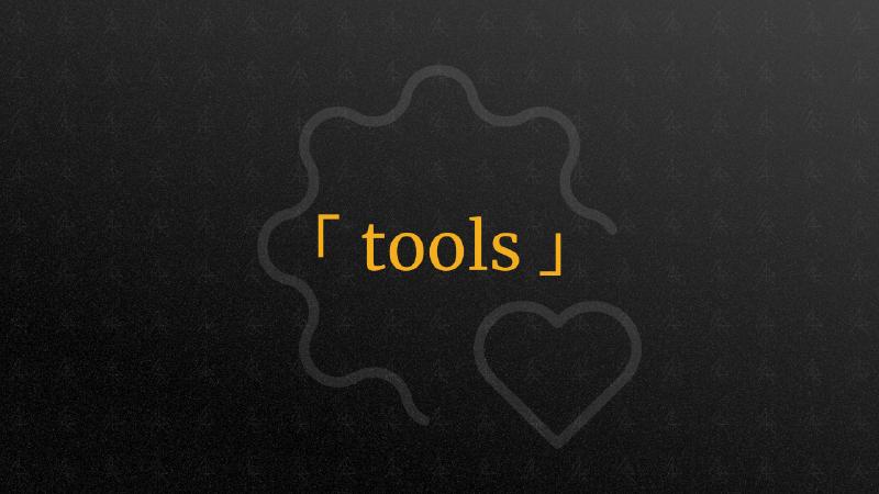 Featured image of post TOOLS